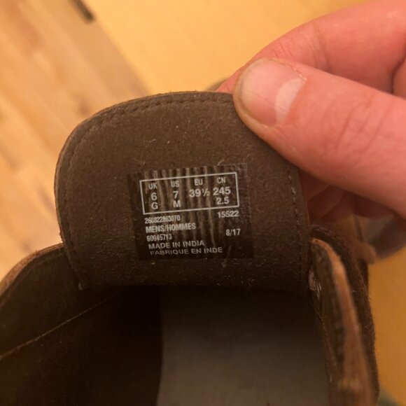 Clarks Desert Boot - dark brown leather, NWOT - Picture 5 of 5